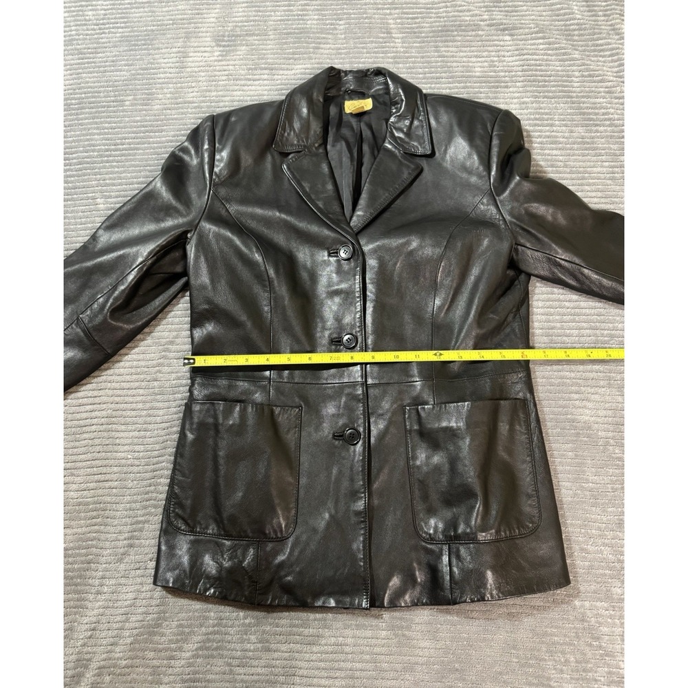 Caslon Leather Jacket Women's Size Small , Black - Picture 2 of 7